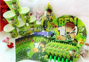 Ben 10 Birthday Decorations 2018 Ben 10 Birthday Party Decoration Package Set for 12