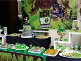 Ben 10 Birthday Decorations Ben 10 Birthday Party Ideas Picnikpartyideas