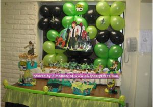 Ben 10 Birthday Decorations Ben 10 Creative Decorating Ideas for Birthday Party