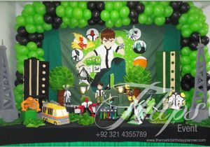 Ben 10 Birthday Decorations Ben 10 Super Hero Party Planner In Lahore Pakistan