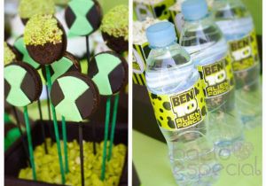 Ben 10 Birthday Decorations Kara 39 S Party Ideas Ben 10 Alien themed Birthday Party