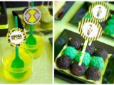 Ben 10 Birthday Decorations Kara 39 S Party Ideas Ben 10 Alien themed Birthday Party