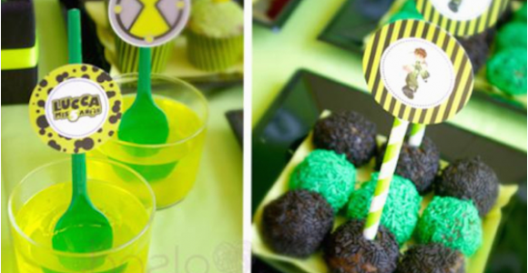 Ben 10 Birthday Decorations Kara 39 S Party Ideas Ben 10 Alien themed Birthday Party