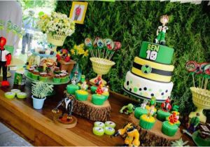 Ben 10 Birthday Decorations Kara 39 S Party Ideas Ben 10 themed Birthday Party Ideas