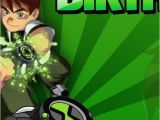 Ben 10 Birthday Invitation Cards Templates Ben 10 Birthday Photoshop Template Coldfiredsgn Desktop