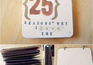 Best 25th Birthday Gifts for Him Oh Whimsical Me Diy Gift for Him 25 Reasons why I Love