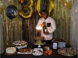 Best 30th Birthday Party Ideas for Him Black and Gold theme Dirtythirty Decorations Under 60