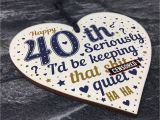 Best 40th Birthday Present for Man 40th Birthday Gift Best Friend Funny 40th Birthday Gift
