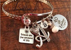 Best 50th Birthday Gifts for Her Amazon Com Best Friend Gift Friendship Bracelet Friend