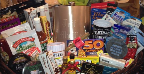 Best 50th Birthday Gifts for Him 50th Birthday Gift Basket for Him 50th Birthday Gift