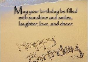 Best Birthday Card Ever Written Happy Birthday Written In the Sand Beach Sunshine