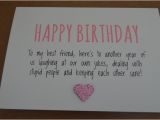 Best Birthday Card Ever Written Humourous Best Friend Birthday Card 1 99 Ellie Gift