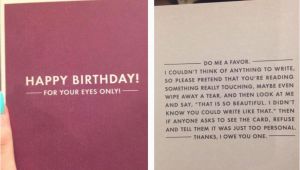 Best Birthday Card Ever Written This is the Perfect Birthday Card if You Have No Idea What