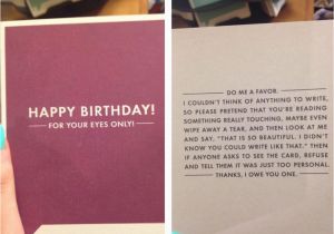 Best Birthday Card Ever Written This is the Perfect Birthday Card if You Have No Idea What