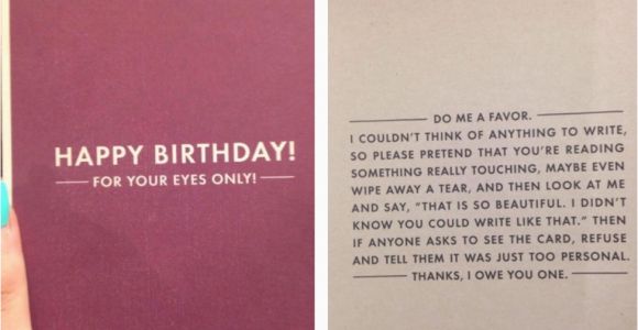 Best Birthday Card Ever Written This is the Perfect Birthday Card if You Have No Idea What