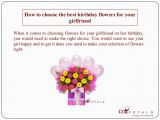 Best Birthday Flowers for Her How to Choose the Best Birthday Flowers for Your Girlfriend