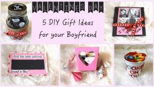 Best Birthday Gifts for Boyfriend Handmade 5 Diy Gift Ideas for Your Boyfriend Youtube