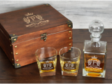 Best Birthday Gifts for Male Boss Best Man Gift Personalized Whiskey Decanter Set Birthday