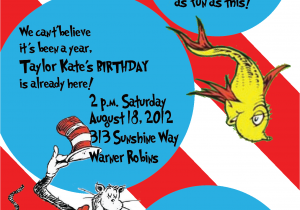 Best Birthday Invitation Ever Birthday Invites Best 10 Cat In the Hat Birthday