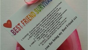 Best Gift for A Best Friend On Her Birthday Best Friend Survival Kit Birthday Keepsake Gift Present