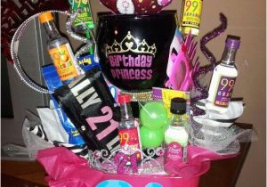 Best Gift for A Girl On Her 21st Birthday 21st Birthday Gift for Mir Basket Bucket with Margarita