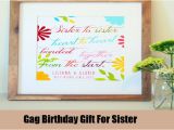 Best Gift for A Sister On Her Birthday Best Birthday Gift Ideas for Sister Unique Birthday