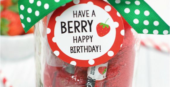 Best Gift for Teacher On Her Birthday Berry Gift Idea for Friends or Teachers Fun Squared