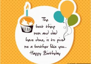 Best Happy Birthday Wishes Quotes for Brother Birthday Wishes for Brother Quotes and Messages