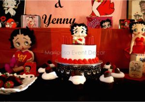 Betty Boop Birthday Decorations Betty Boop Birthday Party Ideas Photo 8 Of 8 Catch My