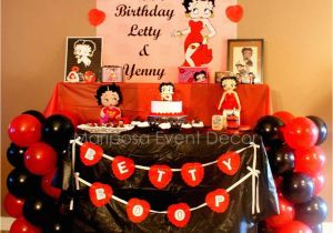 Betty Boop Birthday Decorations southern Blue Celebrations Betty Boop