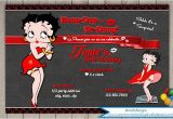 Betty Boop Birthday Invitations Betty Boop Birthday Invitations Adult Birthday Invitations