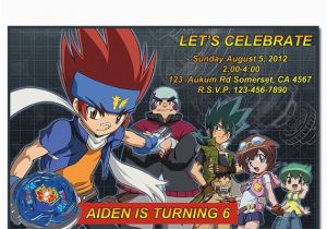 Beyblade Birthday Invitation Template 30 Off Sale Digital Beyblade Printable Birthday Party by