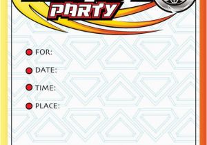 Beyblade Birthday Invitation Template Items Similar to Beyblade Birthday Party Invitations On Etsy