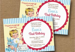 Bible Verse for 1st Birthday Invitations Baby 39 S First Birthday Invitation Diy by Bunglehousedesigns