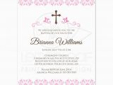 Bible Verse for 1st Birthday Invitations Baby Girl Baptism Invitations Baby Girl Christening