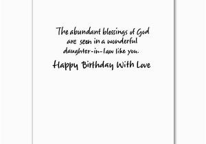 Bible Verse for Daughter Birthday Card with Love Daughter In Law On Your Birthday Daughter In