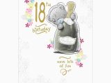 Big 18th Birthday Cards Happy 18th Birthday Me to You Bear Card A01mz084 Me to