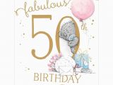 Big 50th Birthday Cards Fabulous 50th Large Me to You Bear Birthday Card A01ls122