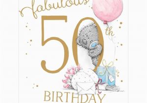Big 50th Birthday Cards Fabulous 50th Large Me to You Bear Birthday Card A01ls122