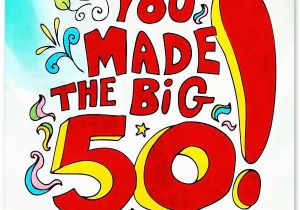 Big 50th Birthday Cards Inspirational 50th Birthday Wishes and Images