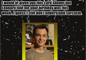 Big Bang theory Birthday Card Big Bang Birthday Quotes Quotesgram