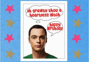 Big Bang theory Birthday Card Items Similar to the Big Bang theory Card Funny Birthday