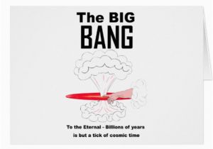 Big Bang theory Birthday Card the Big Bang theory Greeting Card Zazzle
