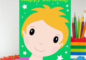 Big Birthday Cards In Stores Boy In Purple Large Birthday Card Colour their Day