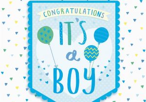 Big Birthday Cards In Stores It 39 S A Boy Baby Card Greeting Cards B M