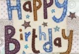 Big Birthday Cards In Stores Stars Happy Birthday Card Large Luxury Birthday Card