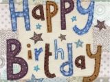Big Birthday Cards In Stores Stars Happy Birthday Card Large Luxury Birthday Card