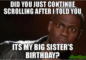 Big Sister Birthday Meme 20 Best Birthday Memes for Your Sister Sayingimages Com