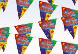 Big W Happy Birthday Banner 12 39 Quot Happy Birthday Quot Pennant Banner Walmart Com