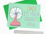 Biggest Birthday Card Dad I 39 M Your Biggest Fan Funny Card for Dad Dad by Turtlessoup